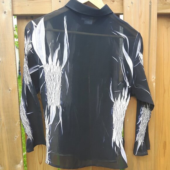 Chagall Button Up Blouse Medium - Picture 3 of 3